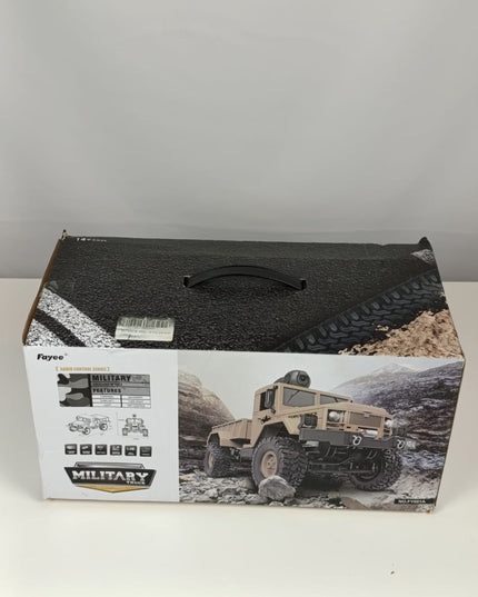Spobot RC Military Transport Truck, RC Off-Road Vehicle 6WD with All Terrain, Remote Control Rack Car With2 Set of Batteries &Realistic Light is Good for Kid Gift