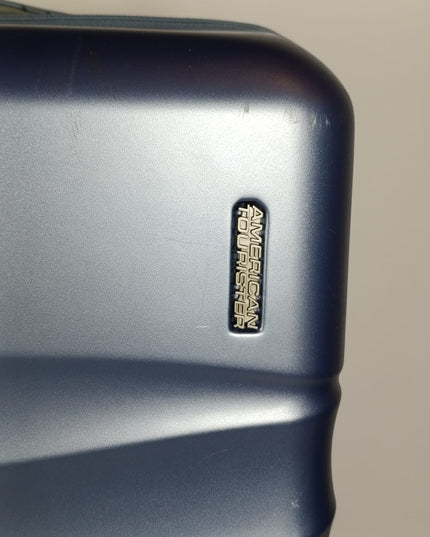 American Tourister Tranquil 3-piece Hardside Set (Blue). Size: 51 cm, 61 cm, 71 cm. - A