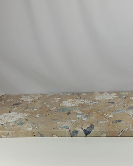 SEALED - 120CM X 60CM Floral Unframed Canvas - Threshold