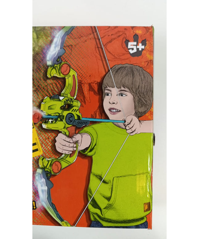 NIDUYONG Bow and Arrow for Kids 8-12, Archery Play Set with Luminous Bow, Toy Set with LED Light, Includes 6 Suction Cup Arrows, Target and Quiver, Indoor & Outdoor Toy for Children Boys & Girl 3-12