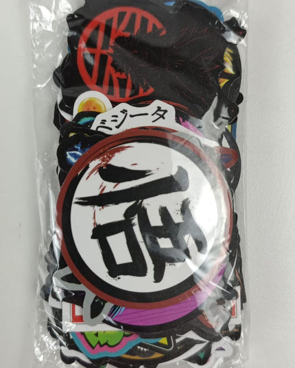 100PCs Dragon Ball Stickers Pack, Cartoon Anime Son Goku Stickers, Vinyl Decal Stickers for Hydro Flask, Laptop, Water Bottle, Stickers for Kids, Toddlers, Teens (DragBal100)