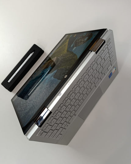 HP Pavilion x360 2 in 1 Laptop 14" FHD touch screen, 11th Gen Intel® Core™ i7, 16GB RAM,512 GB SSD, Intel® Iris® Xe Graphics, Windows 11 Home, Natural Silver