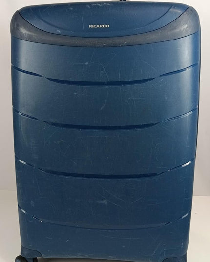 Ricardo Contour Polypropylene Hardside Travel Luggage 2pc Set, Blue