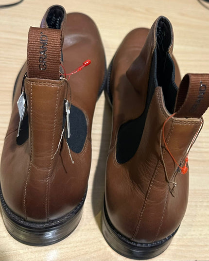 Cole Haan Men's Grand+ British Tan Leather Chelsea Boots C37859