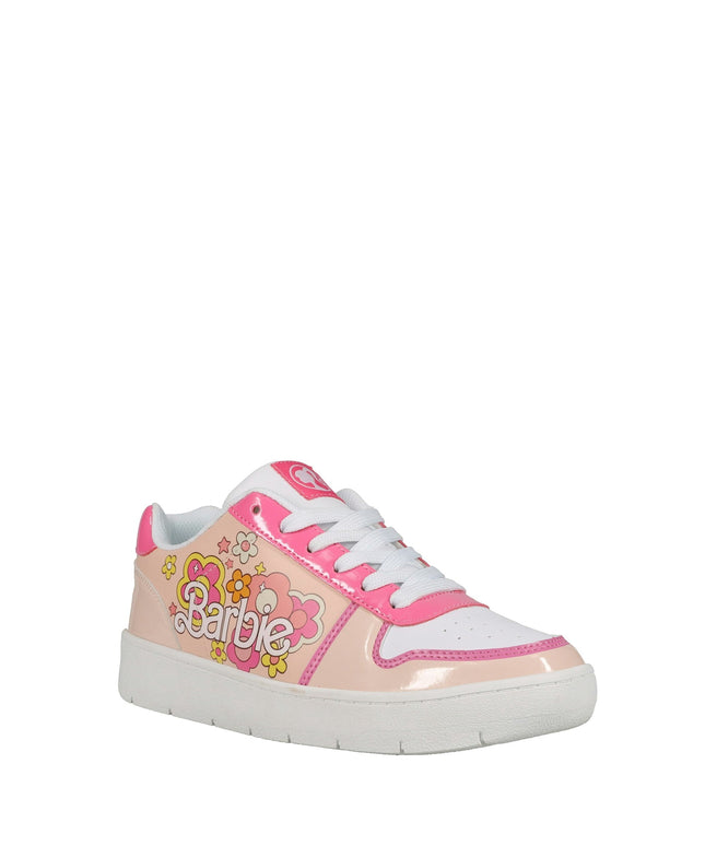 Women's Barbie by Mattel Pink Casual Court Sneaker