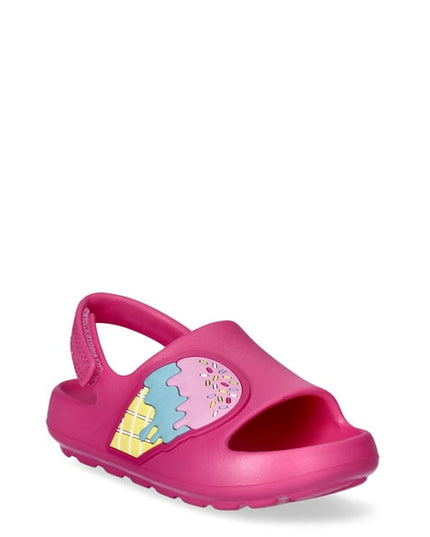 SIZE: 5-6 - Wonder Nation Toddler Girls Eva Slide Sandals