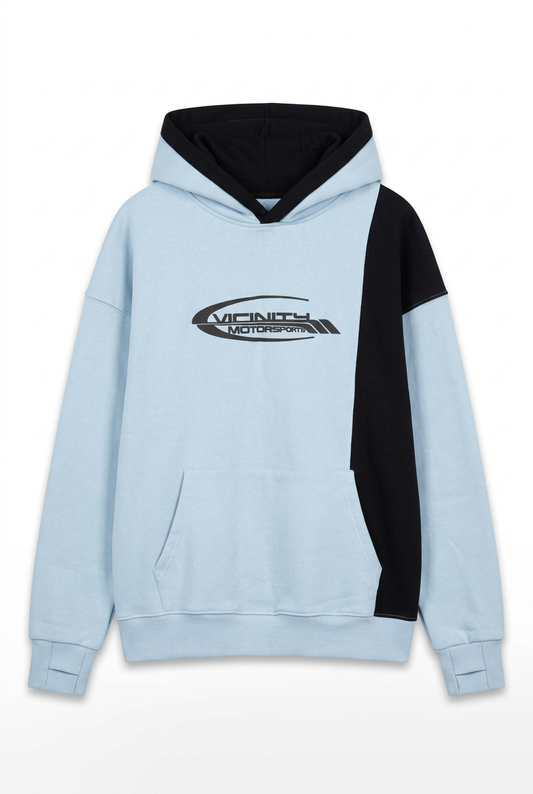 Clearance of Momento Hoodie – Men's Casual Sky-Blue Sweatshirt