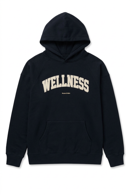 Swag M/Jan Wellness Men's Hooded - Black (Style WW238)