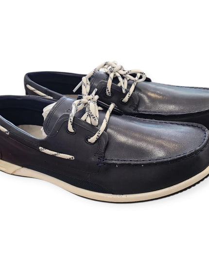 Orson Harbor Dark Blue Leather