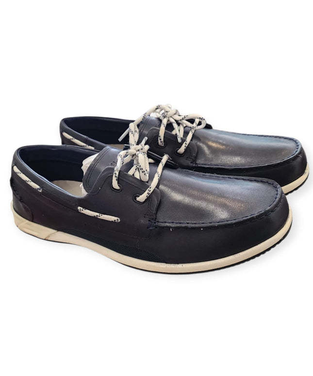 Orson Harbor Dark Blue Leather