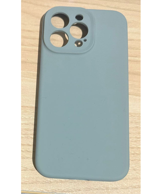 For Apple For Iphone15ProMax Original Liquid Silicone Phone Case For 15plus Magnetic Cartoon Protective Cover-Color:Pine Green-Applicable Model:15promax (magnetic Animation Version)
