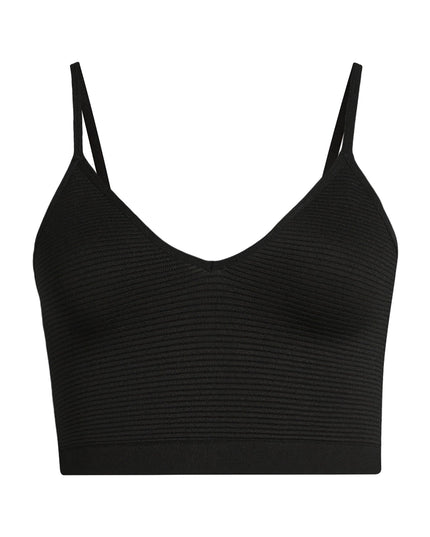 SIZE: M - No Boundaries Women's 2-Way Textured Brami