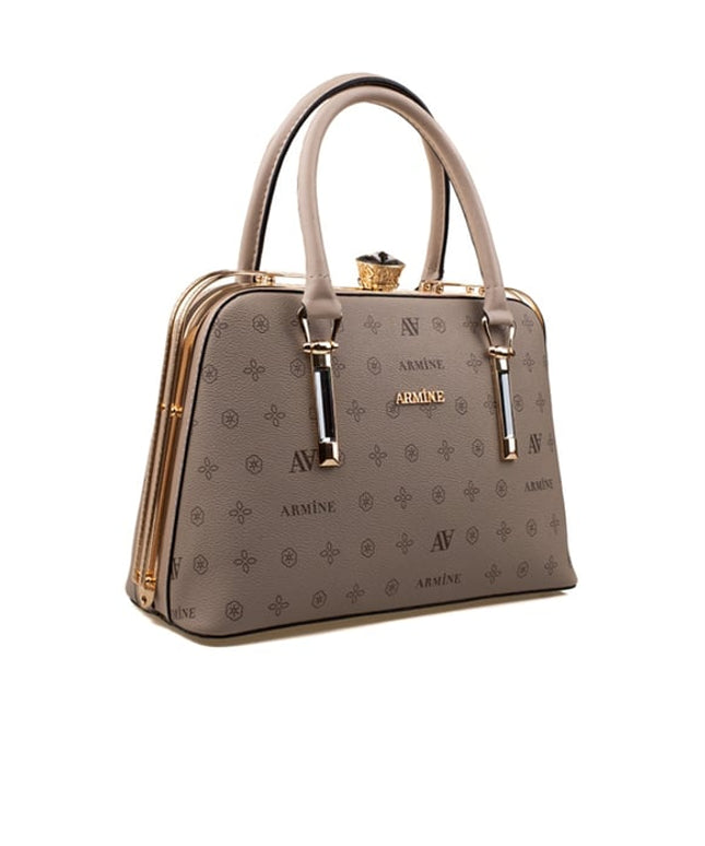Armine Mink Women's Printed Stylish Classic Handbag