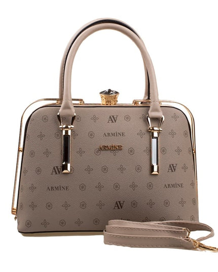 Armine Mink Women's Printed Stylish Classic Handbag