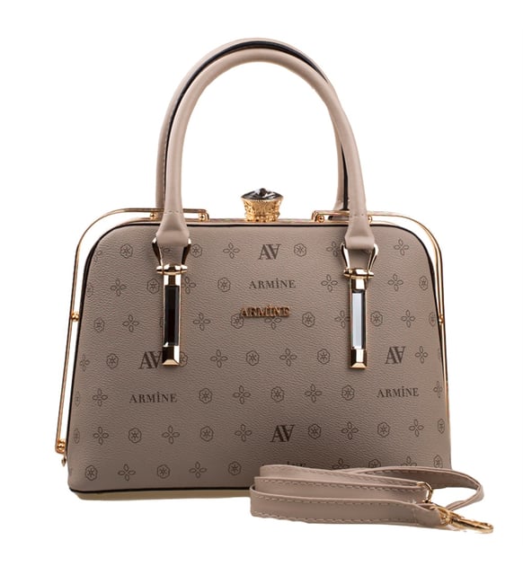 Armine Mink Women's Printed Stylish Classic Handbag