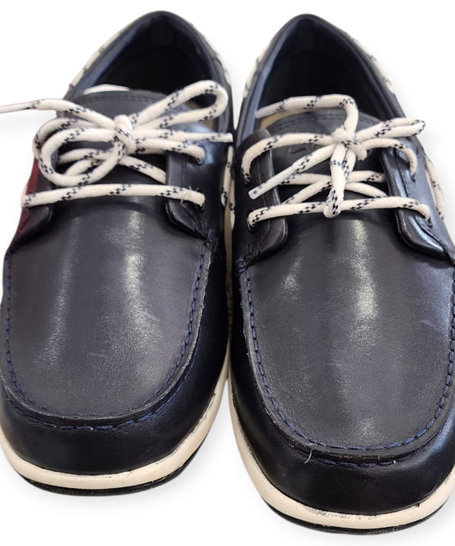 Orson Harbor Dark Blue Leather