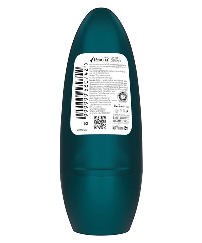 Rexona Men Deodorant Roll On Sport Defense, 45ml