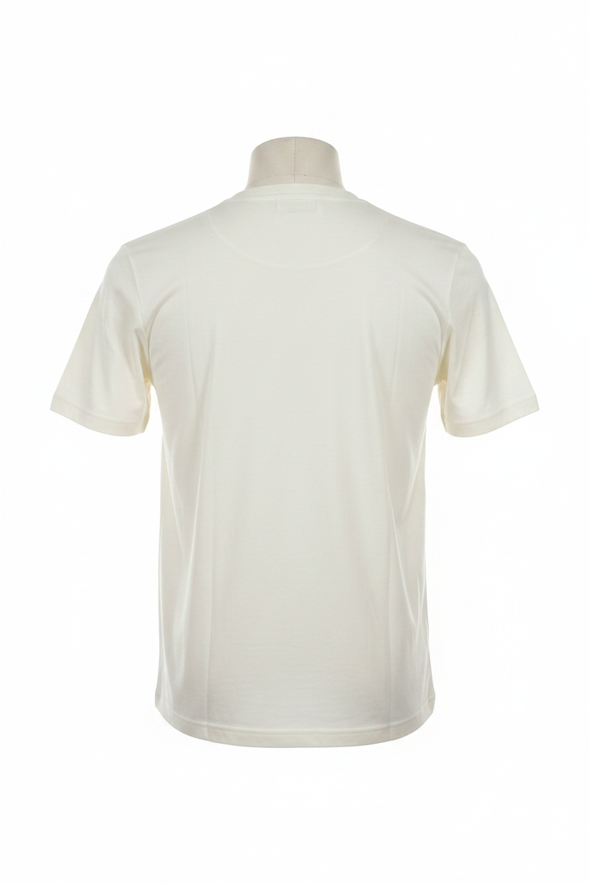 Back View White Background