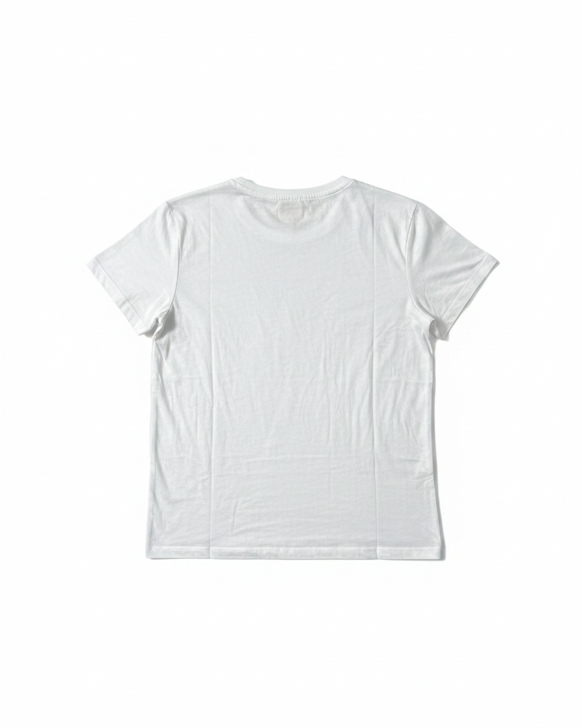 Back View - White Tee
