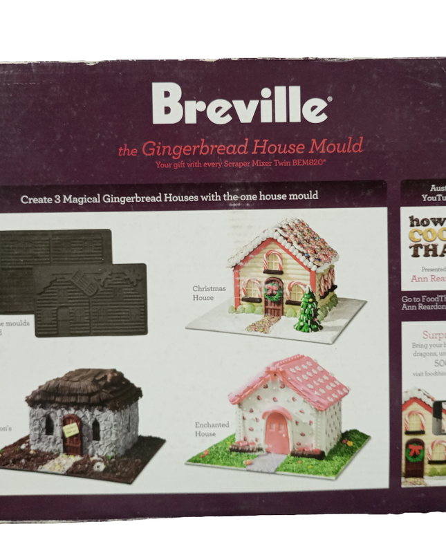 Breville the Gingerbread House Mould