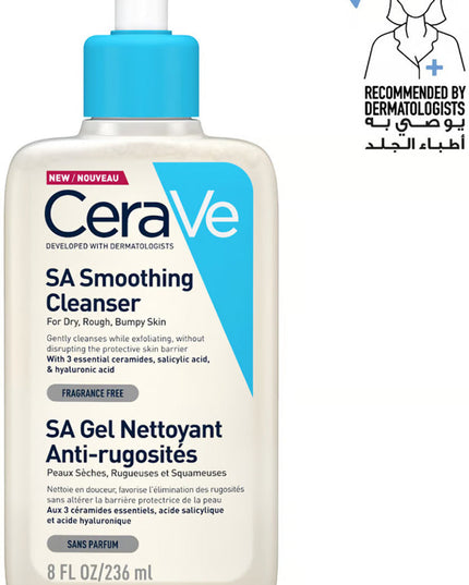 Cerave SA Smoothing Cleanser for Normal, Dry and Rough Skin 236mL