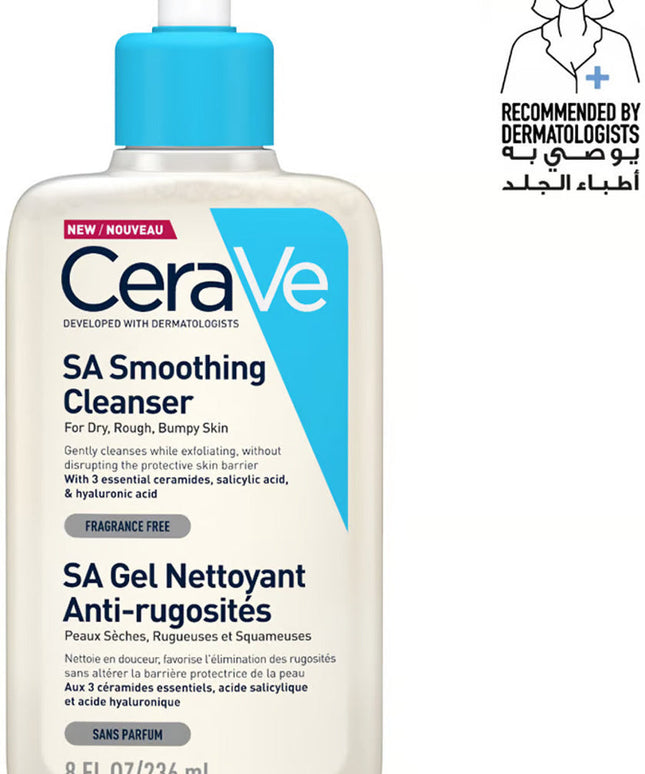 Cerave SA Smoothing Cleanser for Normal, Dry and Rough Skin 236mL