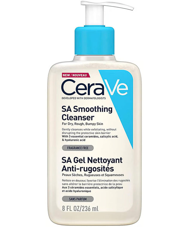 Cerave SA Smoothing Cleanser for Normal, Dry and Rough Skin 236mL