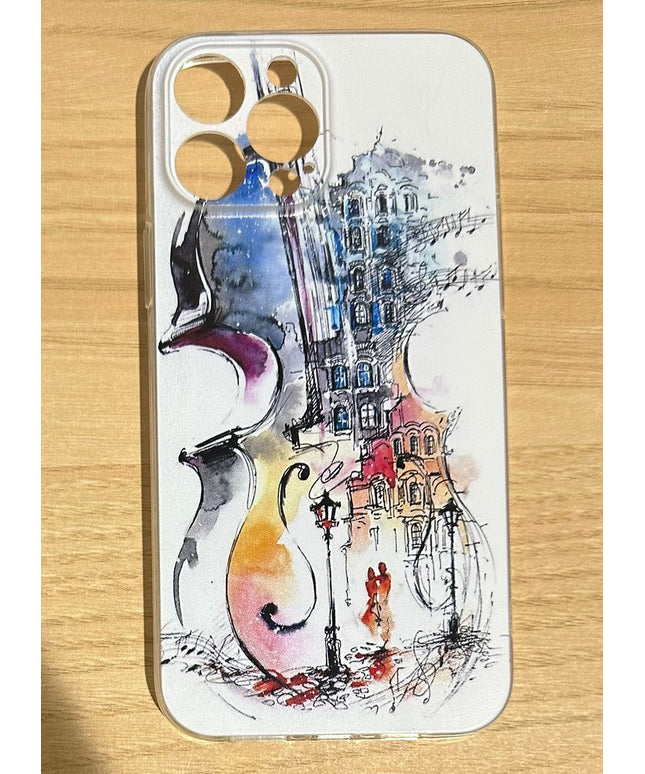 iPhone 13 pro max Printed guitar case