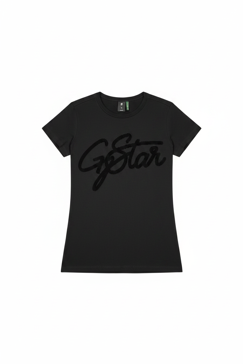 Black G-Star T-Shirt Front