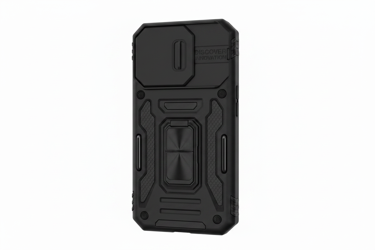 Black Rugged Phone Case