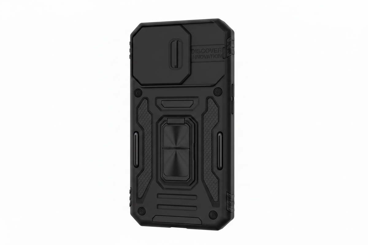 Black Rugged Phone Case