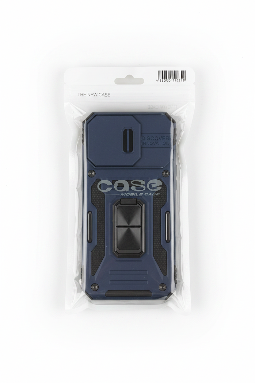 Blue Phone Case in Packaging