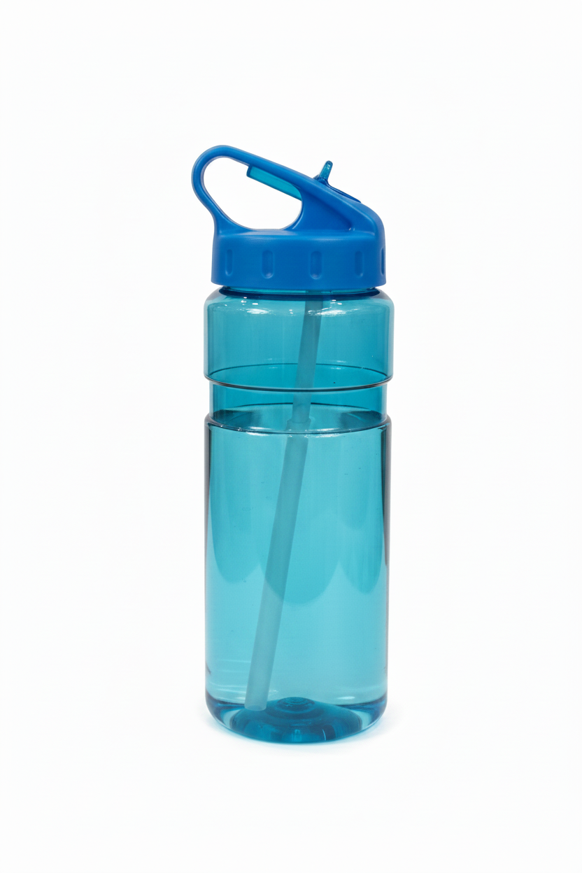 Blue Water Bottle - Water Filled