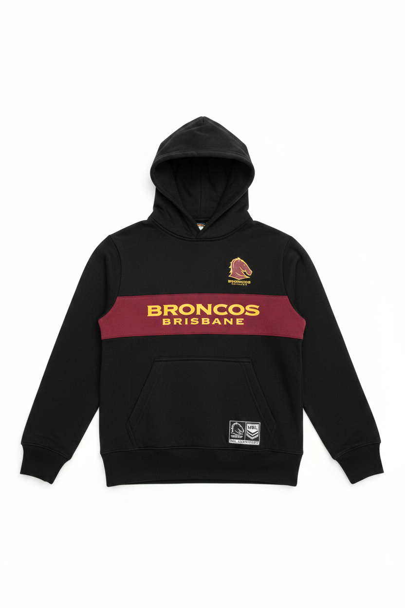 Brisbane Broncos Hoodie - Front