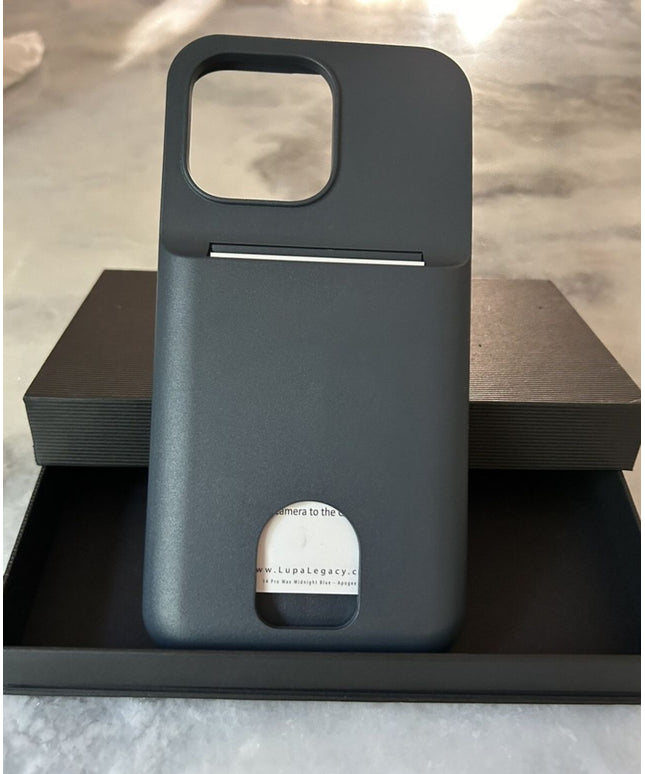 Lupa Legacy iPhone 14 Max case with card holder