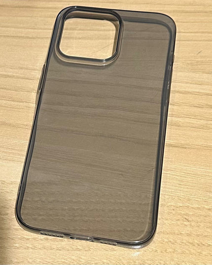 clear black case iphone 15