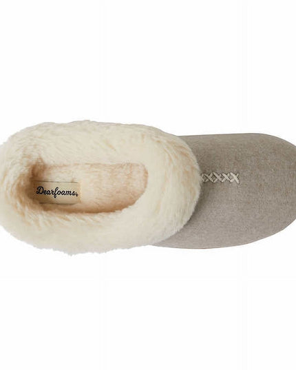SIZE: 41 - Dearfoams Woman S Indoor/Outdoor Breathable Memory Foam Clog Slippers