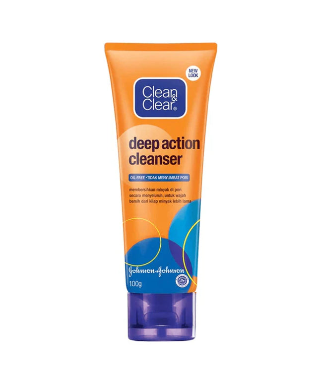 Clean & Clear Deep Action Cleanser Face Wash 100g