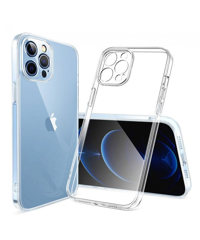 MARGOUN for Apple iPhone 15 Pro Case Cover Clear TPU 2.0MM with Camera Lens Protection