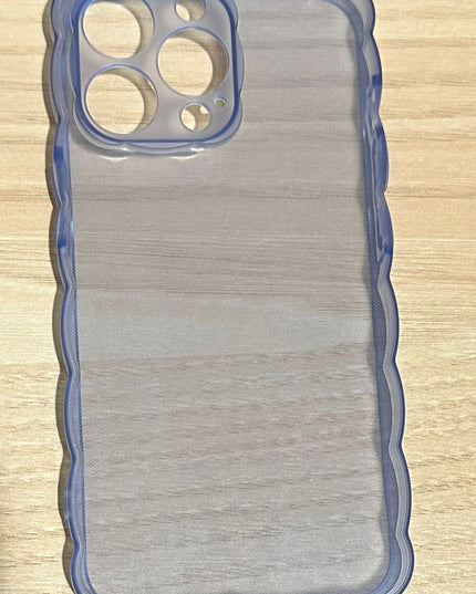 Curley cute iPhone 13 pro clear cover