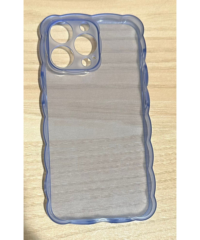 Curley cute iPhone 13 pro clear cover