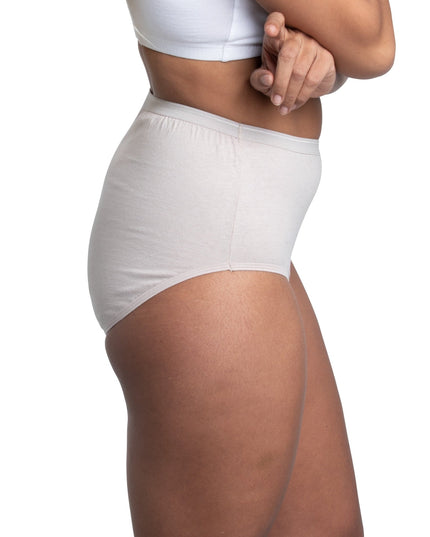 SIZE: 8/XL(PANT SIZE:14-16) - Fruit of the Loom Women's Cotton Brief Underwear, 10-Pack