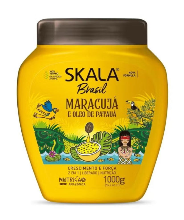 SKALA Brasil Maracuja Creme de Tratamento, Conditioner 1000 ml