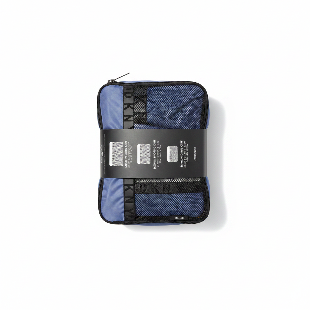 DKNY Packing Cubes White Background 1