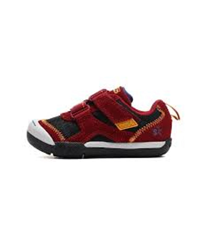 Skechers Boys Flex Play-MID Dash Sneakers DARK RED