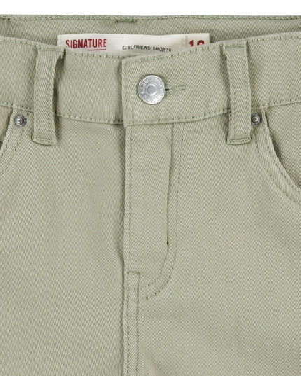 SIZE: 14 REG - Signature by Levi Strauss & Co. Girls Roll Hem Denim Shorts