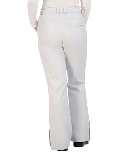 SIZE: S - Gerry Ladies Stretch Snow Pants Fleece-Lined Stretch Gray