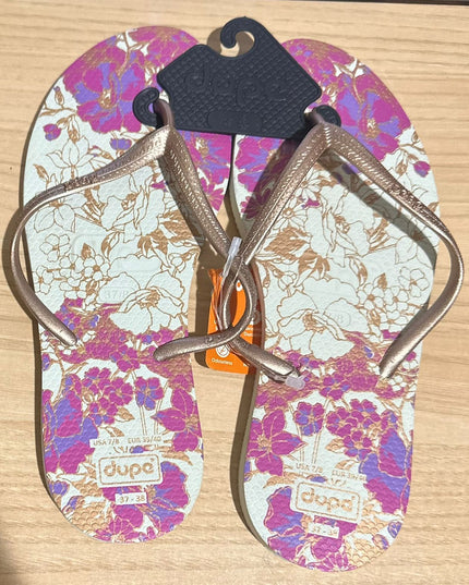 dupe flip flop slippers for women's