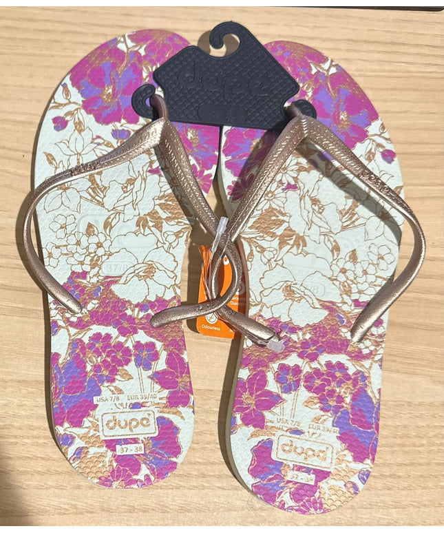 dupe flip flop slippers for women's