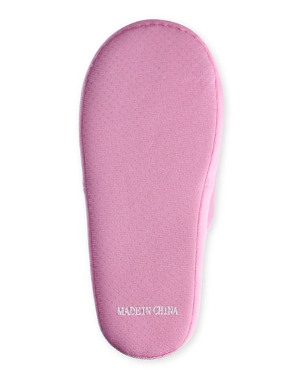 SIZE: 40 - Hello Kitty Women’s Embroidered Velour Slide Slippers